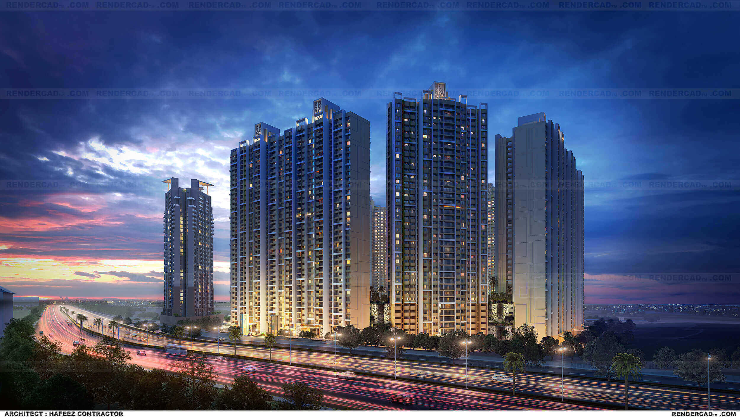 Artist's Impression of Embassy Park Panvel