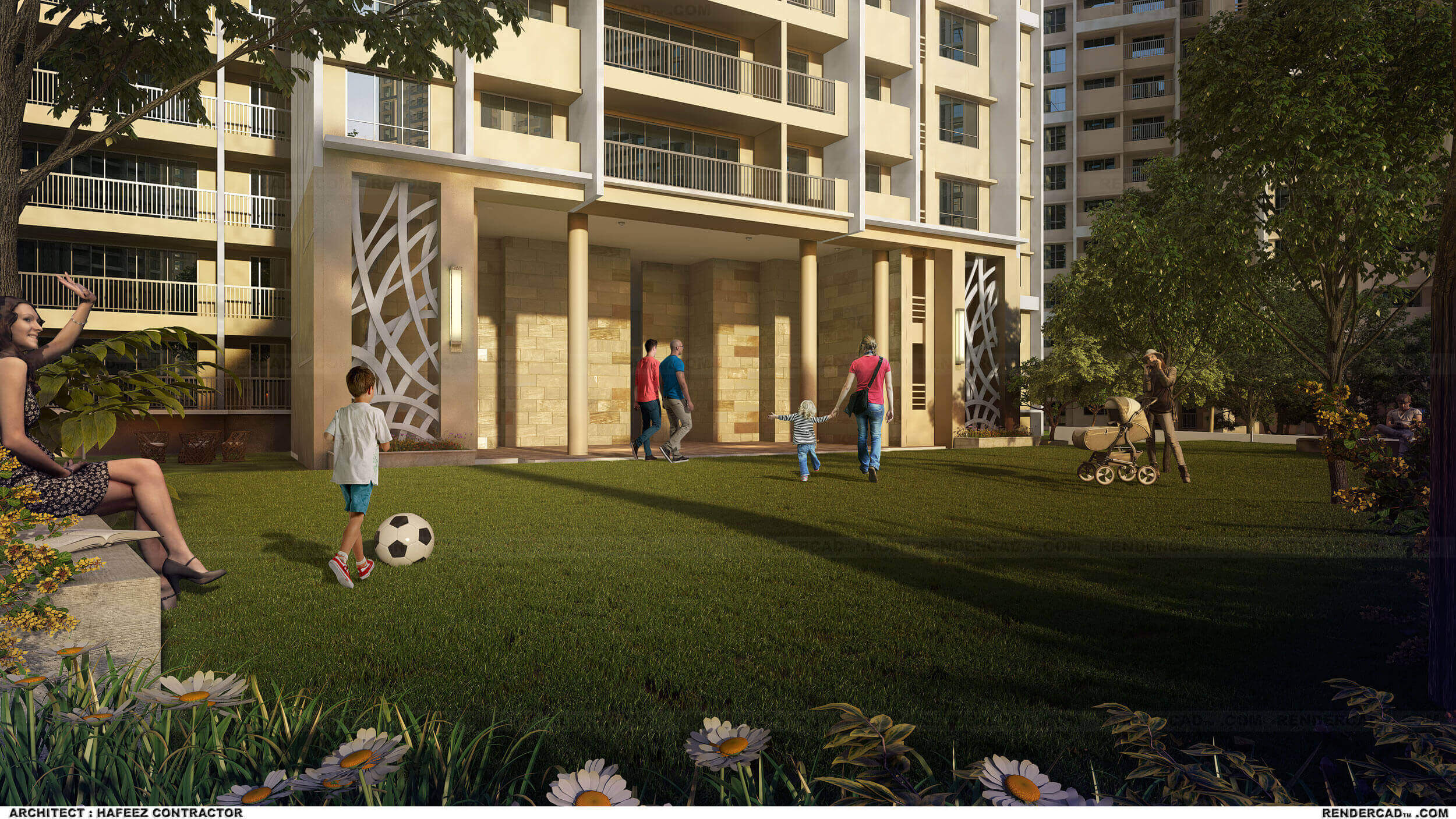 Clubhouse View at Embassy Park Panvel