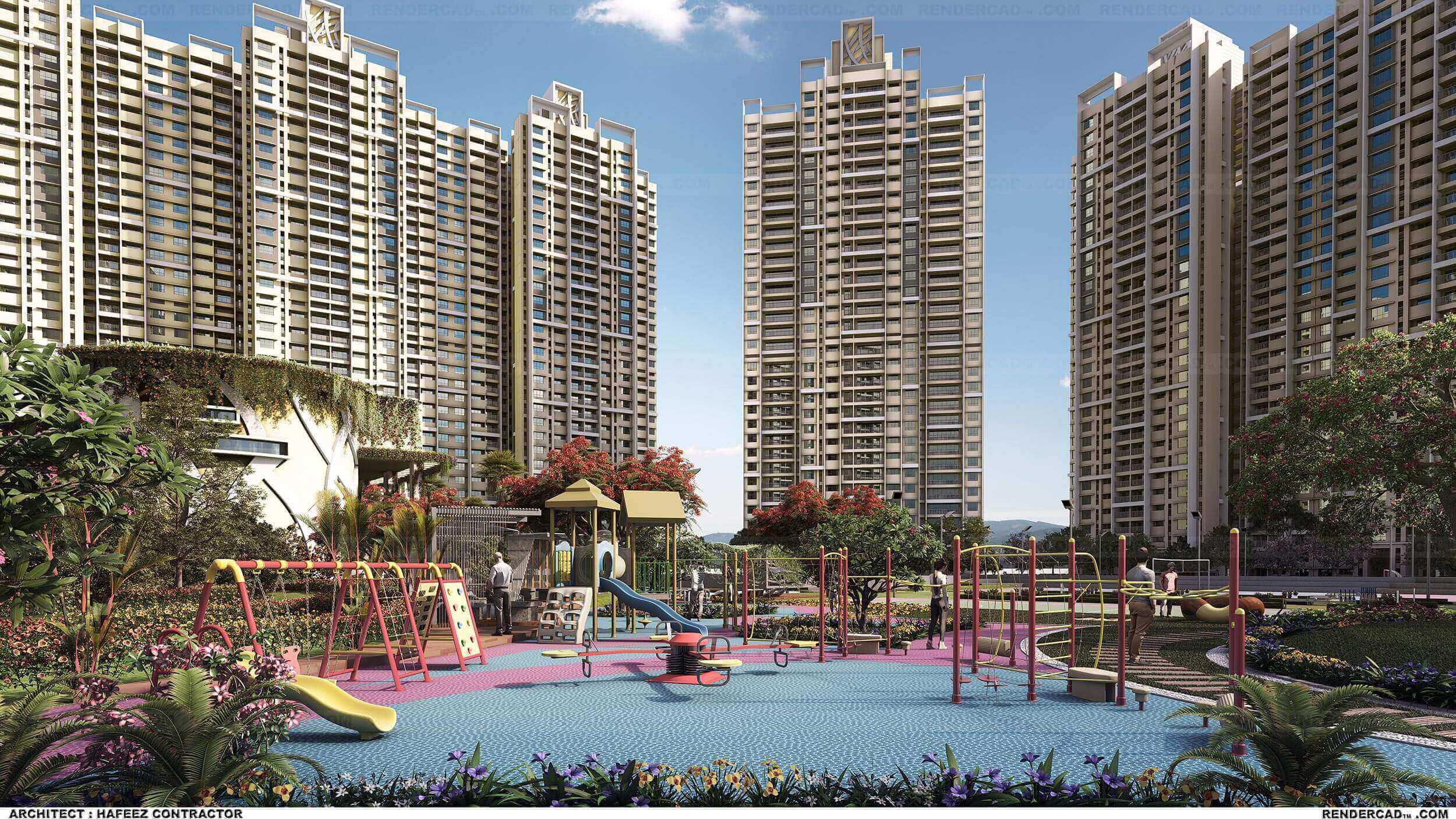 Swimming Pool at Embassy Park Panvel