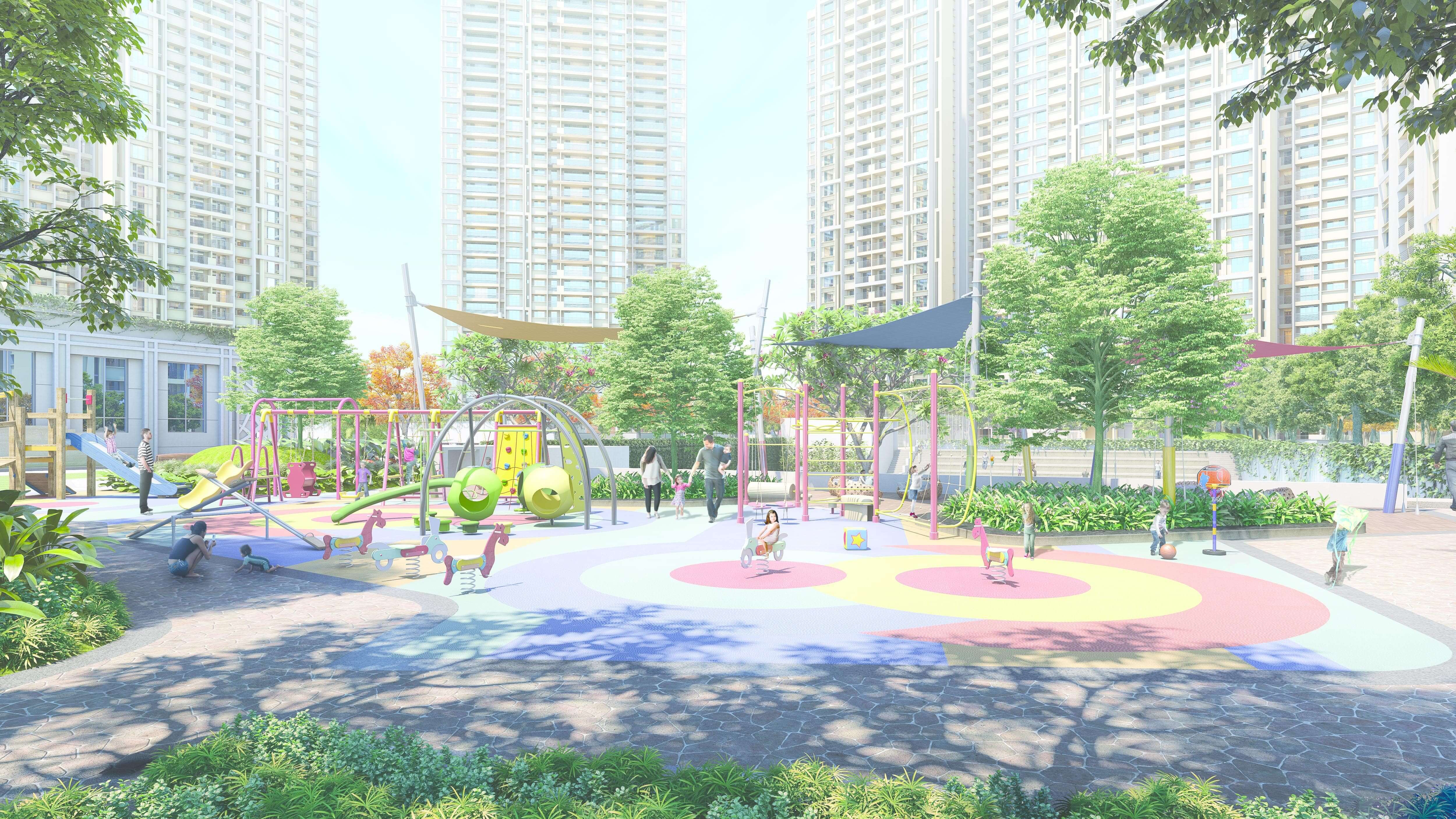 Kids Play Area at Embassy Park Panvel